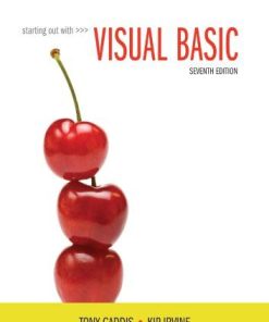 Starting Out With Visual Basic 7Th