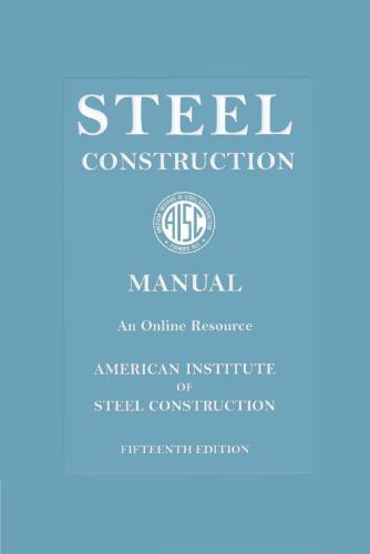 Steel Construction Manual 15Th