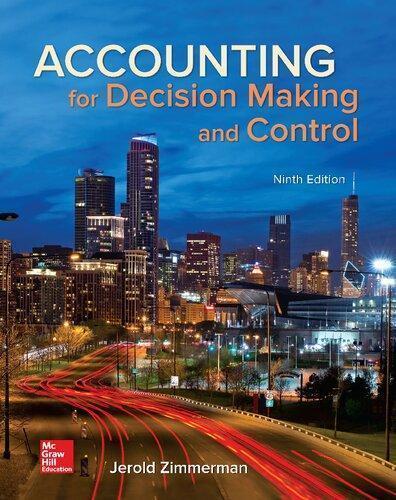 Accounting For Decision Making And Control 9Th