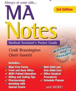 Ma Notes Medical Assistants Pocket Guide 3Rd