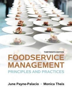 Foodservice Management Principles And Practices 13Th