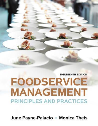 Foodservice Management Principles And Practices 13Th
