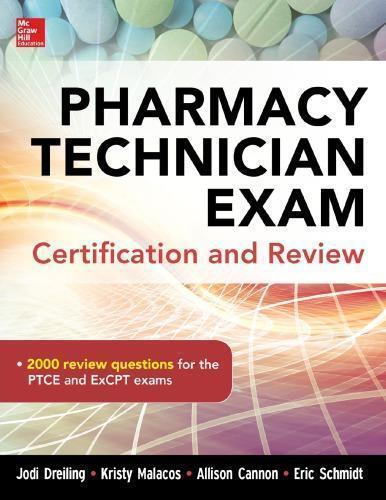 Pharmacy Technician Exam Certification And Review