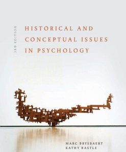 HISTORICAL AND CONCEPTUAL ISSUES IN PSYCHOLOGY 3rd
