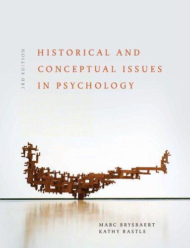 HISTORICAL AND CONCEPTUAL ISSUES IN PSYCHOLOGY 3rd
