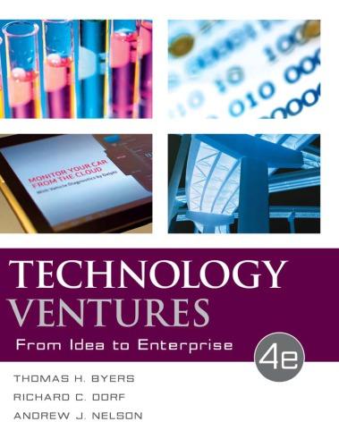 Technology Ventures From Idea To Enterprise 4Th