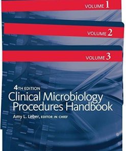 Clinical Microbiology Procedures Handbook 3 Volume Set 4Th