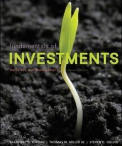 Fundamentals Of Investments Valuation And Management 7Th
