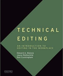 Technical Editing An Introduction to Editing in the Workplace
