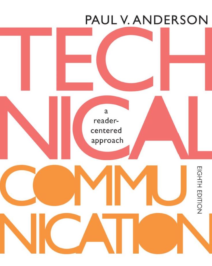 Technical Communication A ReaderCentered Approach 8th 8E