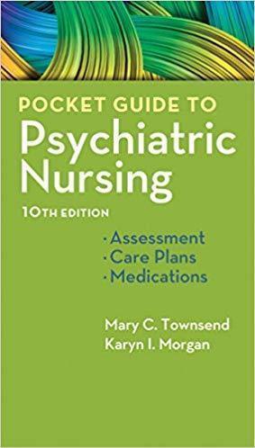 Pocket Guide To Psychiatric Nursing 10Th