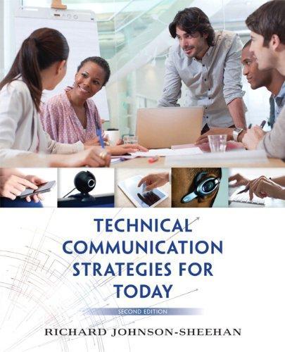 Technical Communication Strategies For Today 2Nd