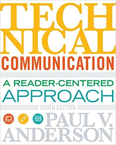 Technical Communication 9th by Paul V Anderson