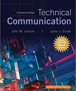 Technical Communication 14th by John M Lannon