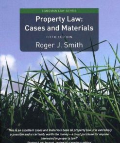 Property Law Cases And Materials 5Th