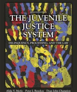 The Juvenile Justice System Delinquency Processing And The Law 8Th