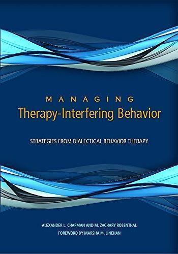 Managing Therapy Interfering Behavior Strategies From Dialectical Behavior Therapy