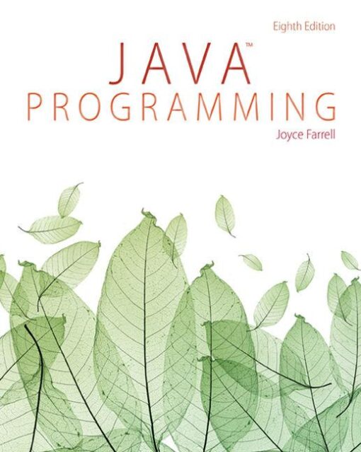 Java Programming 8Th