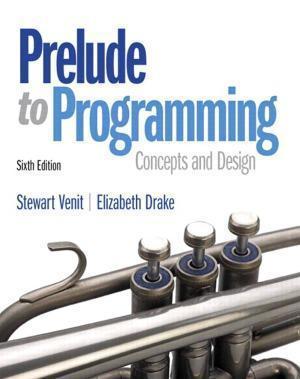 Prelude To Programming 6Th