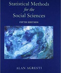 Statistical Methods For The Social Sciences 5Th