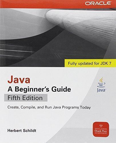 Java A Beginners Guide 5Th