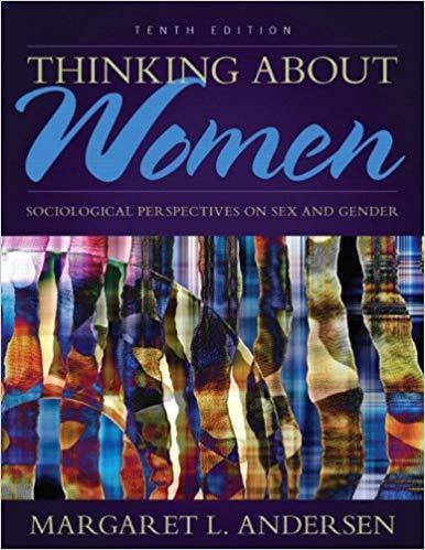 Thinking About Women Sociological Perspectives On Sex And Gender 10Th