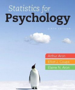 Statistics For Psychology 6Th