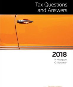 Tax Questions and Answers 2018