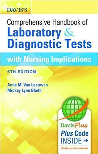 Davis8217s Comprehensive Handbook of Laboratory and Diagnostic Tests With Nursing Implications 6th