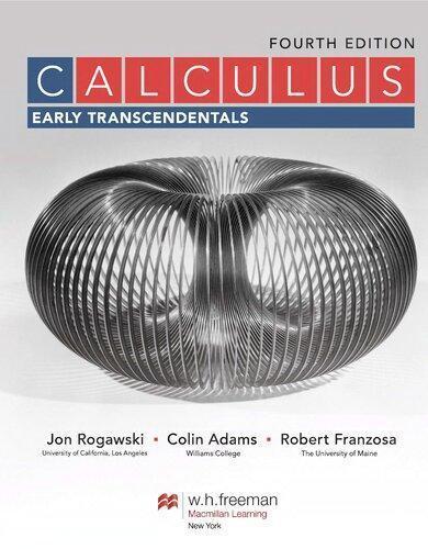 Calculus Early Transcendentals 4Th Rogawski