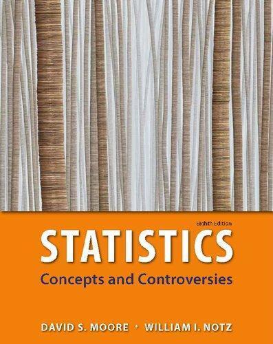 Statistics Concepts And Controversies 8th