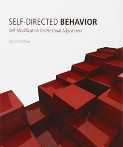 Self Directed Behavior Self Modification For Personal Adjustment 10Th