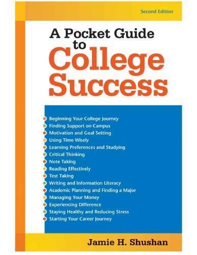 A Pocket Guide To College Success 2Nd