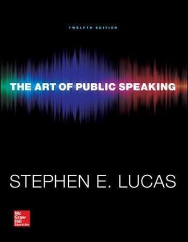 The Art Of Public Speaking 12Th