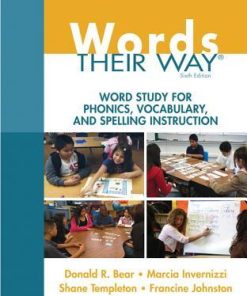 Words their way word study for phonics vocabulary and spelling instruction 6th