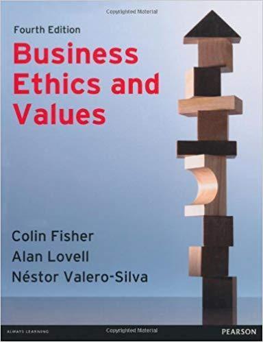Business Ethics And Values 4Th