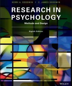 Research In Psychology Methods And Design 8Th