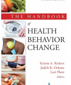 The Handbook Of Health Behavior Change 4Th