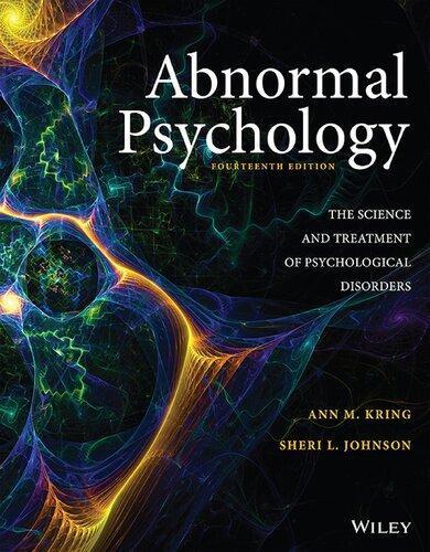 Abnormal Psychology The Science And Treatment Of Psychological Disorders 14Th