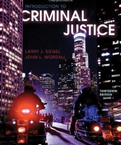 Introduction To Criminal Justice 13Th