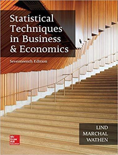 Statistical Techniques In Business And Economics 17Th