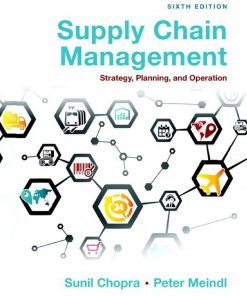 Supply Chain Management Strategy Planning and Operation 6th 6E