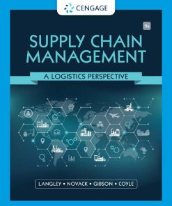 Supply Chain Management A Logistics Perspective 11th 11E