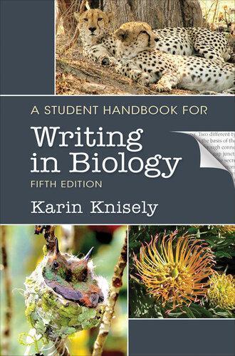 A Student Handbook For Writing In Biology 5Th
