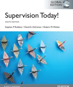Supervision Today 8th 8E Stephen Robbins