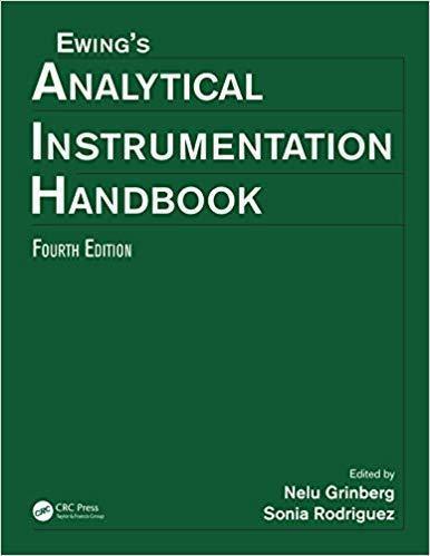 Ewings Analytical Instrumentation Handbook Fourth 4Th