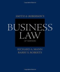 Smith And Robersons Business Law 15Th