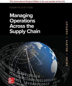 Managing Operations Across The Supply Chain 4th