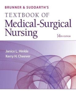Brunner Suddarths Textbook Of Medical Surgical Nursing 14Th