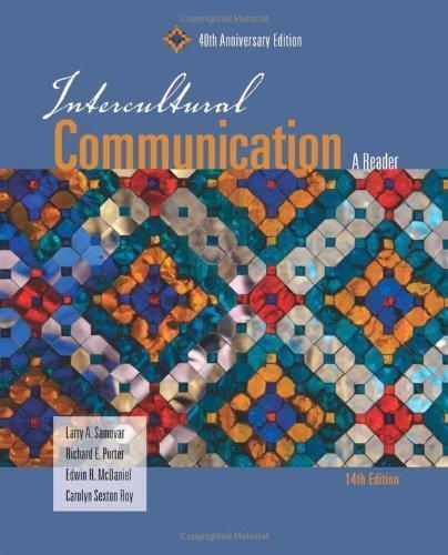 Intercultural Communication A Reader 14Th